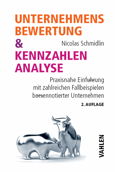 Cover of book: Unternehmensbewertung & Kennzahlenanalyse