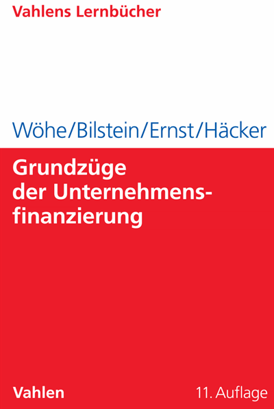 Cover of book: Grundzüge der Unternehmensfinanzierung