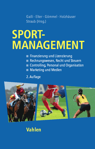 Cover of book: Sportmanagement