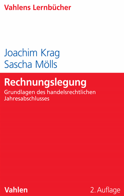 Cover of book: Rechnungslegung