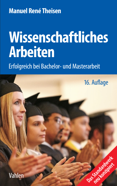Cover des Buchs: Wissenschaftliches Arbeiten