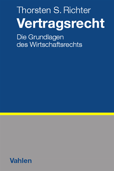 Cover of book: Vertragsrecht