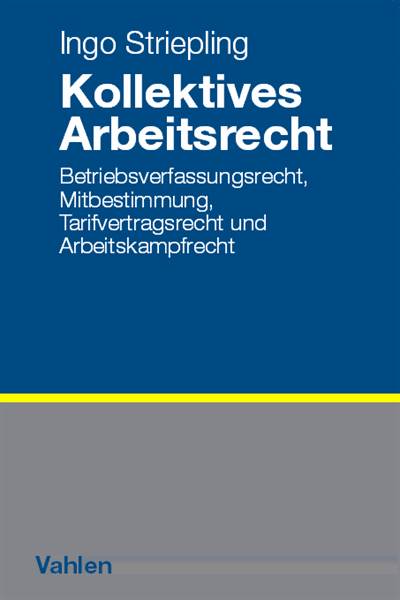 Cover of book: Kollektives Arbeitsrecht