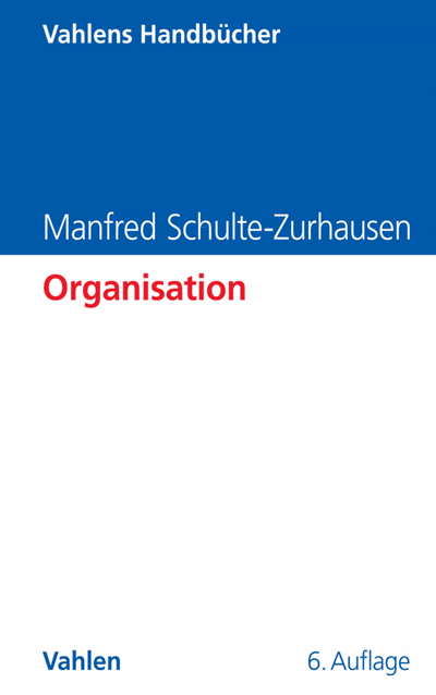 Cover of book: Organisation