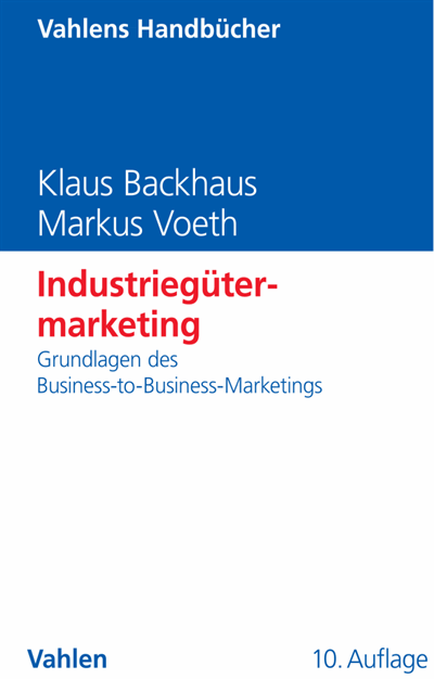Cover of book: Industriegütermarketing