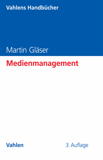 Cover of book: Medienmanagement