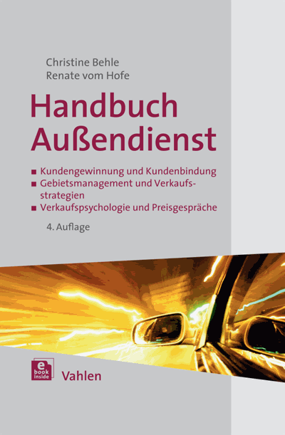 Cover des Buchs: Handbuch Außendienst