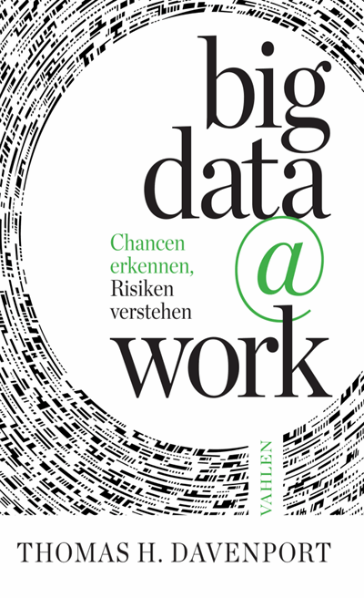 Cover of book: big data @ work