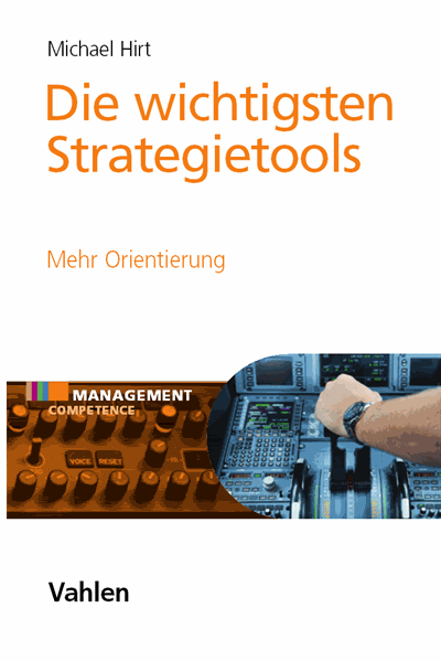 Cover des Buchs: Die wichtigsten Strategietools für Manager