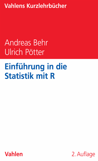 Cover of book: Einführung in die Statistik mit R