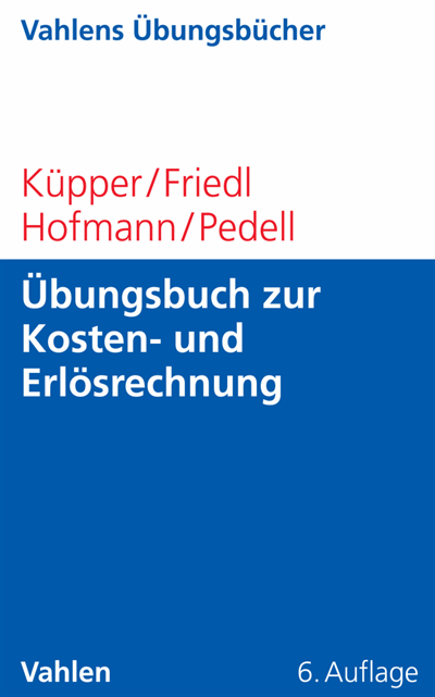 Cover des Buchs: Übungsbuch zur Kosten- und Erlösrechnung