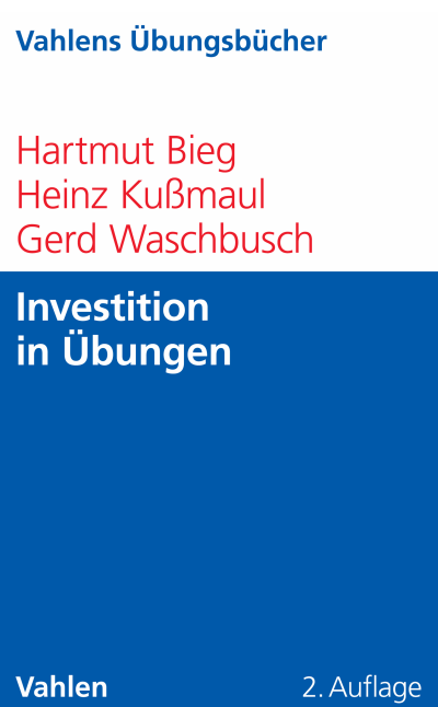 Cover des Buchs: Investition in Übungen