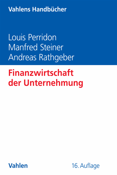 Cover of book: Finanzwirtschaft der Unternehmung