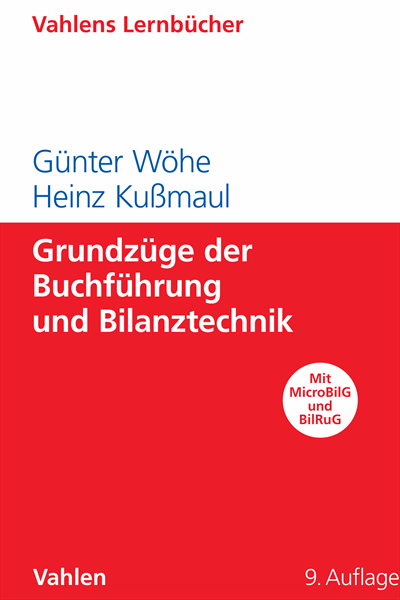 Cover of book: Grundzüge der Buchführung und Bilanztechnik
