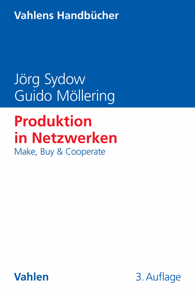 Cover of book: Produktion in Netzwerken