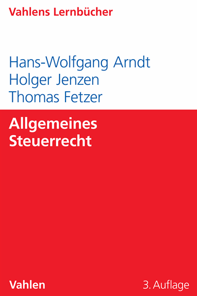 Cover of book: Allgemeines Steuerrecht