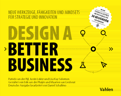Cover of book: Design a better business