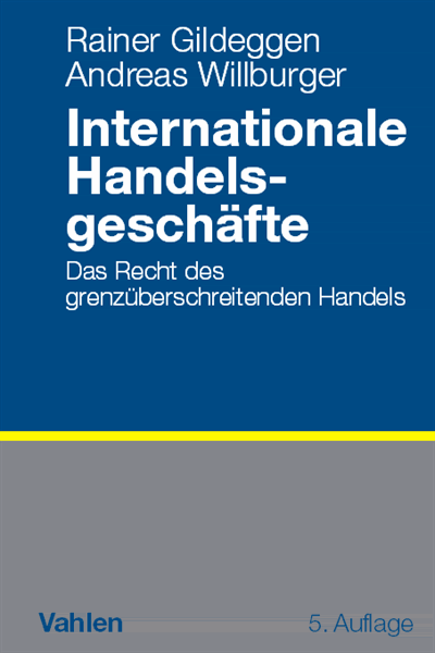 Cover of book: Internationale Handelsgeschäfte