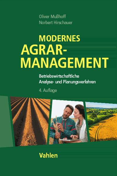 Cover of book: Modernes Agrarmanagement