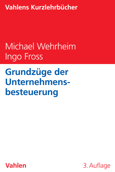 Cover of book: Grundzüge der Unternehmensbesteuerung