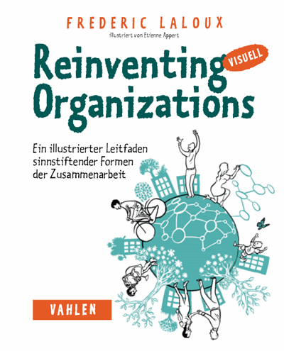 Cover of book: Reinventing Organizations visuell