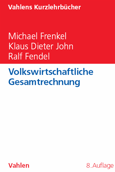 Cover of book: Volkswirtschaftliche Gesamtrechnung