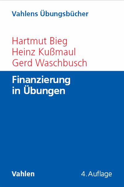 Cover of book: Finanzierung in Übungen