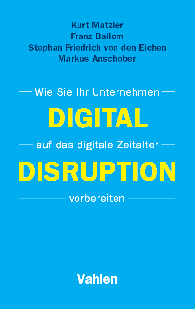 Cover of book: Digital Disruption