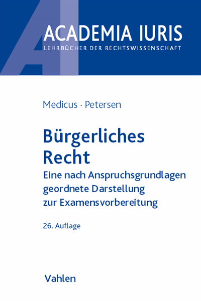 Cover des Buchs: Bürgerliches Recht