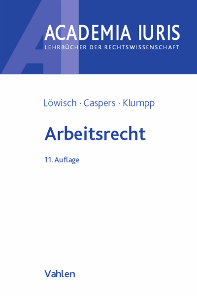 Cover des Buchs: Arbeitsrecht