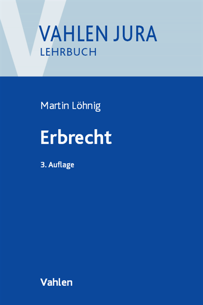Cover des Buchs: Erbrecht