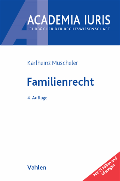 Cover des Buchs: Familienrecht