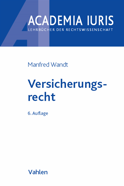 Cover des Buchs: Versicherungsrecht