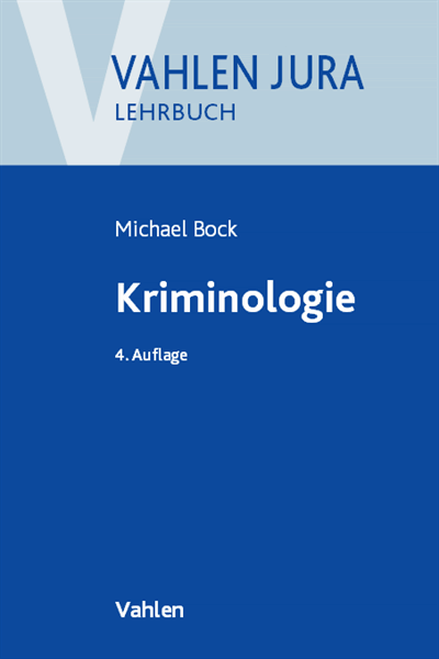 Cover des Buchs: Kriminologie