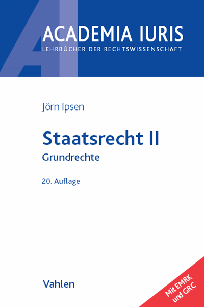 Cover des Buchs: Staatsrecht II
