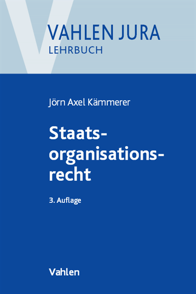 Cover des Buchs: Staatsorganisationsrecht