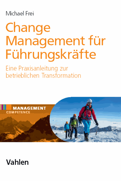 Cover des Buchs: Change Management für Führungskräfte