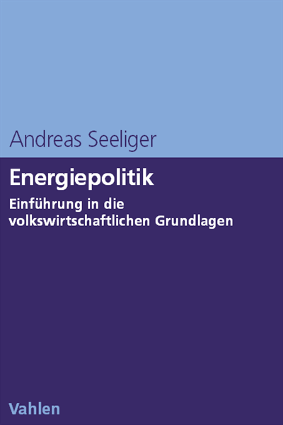 Cover des Buchs: Energiepolitik