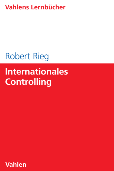 Cover des Buchs: Internationales Controlling