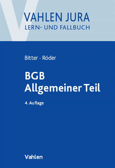 Cover of book: BGB Allgemeiner Teil