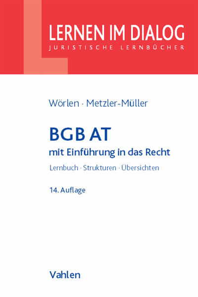 Cover des Buchs: BGB AT