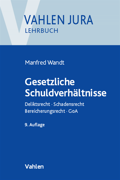 Cover of book: Gesetzliche Schuldverhältnisse