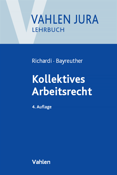 Cover of book: Kollektives Arbeitsrecht