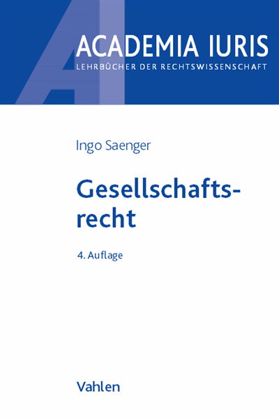 Cover des Buchs: Gesellschaftsrecht