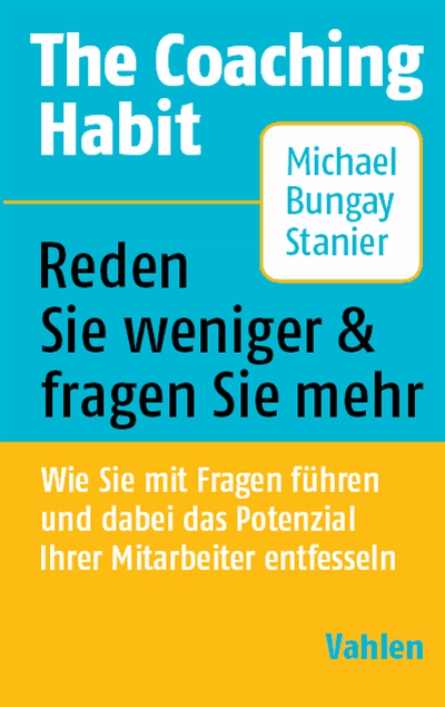 Cover of book: The Coaching Habit