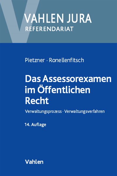 Cover des Buchs: Das Assessorexamen im Öffentlichen Recht