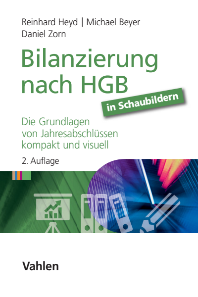 Cover des Buchs: Bilanzierung nach HGB in Schaubildern