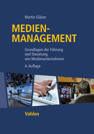 Cover of book: Medienmanagement