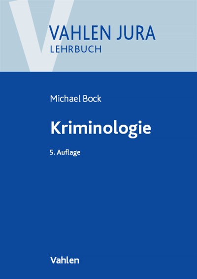 Cover des Buchs: Kriminologie
