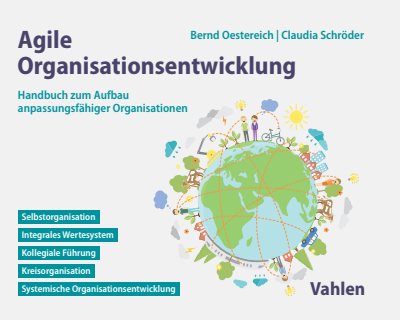 Cover of book: Agile Organisationsentwicklung